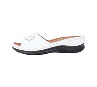 Slippers Women's Peep Open Toe Cap Sandals Women Slip On Non-Slip Slippers Thick Bottom Sandals Summer Shoes Leisure Shoes Beach Sandals Walking Sandals Holiday Slippers Flip Flops, White, 6 UK