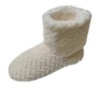 Slippers Womens Size 6 Boots Wide Fitting Full Slipper Teddy Fleece Bootie With Cozy Memory Foam Cozy Warm Winter Flats Shoe Wide Fit Slip-On Bootie Light Weight Ladies Boot for Outdoor