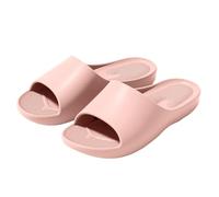 Slippers Women's Summer Lightweight Bathing Shoes Non-Slip Mules Platform Comfortable Slippers Men Daily Outdoor Travel It Is Suitable For Beach, Pool, Shower, Washroom, Bathroom., pink, 8 UK
