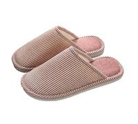 Slippers Women's Warm Slippers Women's Winter Elegant House Slippers Front Closed Home Shoes Flat Slippers Minimalist Slippers Comfortable Lovers Couple Slippers Cuddly Winter Slippers, red, 4 UK