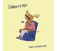 Slippertails "There's a Disturbing Trend" LP Big Tomato Records 2015 Limited Edition 500 copies
