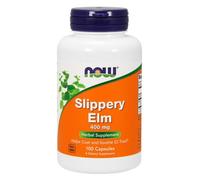 Now Foods Slippery Elm Capsules 400 mg - Digestive Support - 100 Capsules