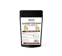 Slippery Elm Bark Extract Powder 10:1 | Ultra Strength Inner Bark Fast Absorbing & Rich in Mucilag | 200 Servings | 100% Pure, Vegan | No Filler or Binders Gluten Free