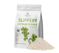 Slippery Elm Bark & Slippery Elm Powder Organic 454g, 100% Pure Inner Bark, Natural Herbal Supplement, Soothes Throat, Cough & Digestive Health, Supports IBS, Acid Reflux, Vegan, Gluten Free, Non-GMO