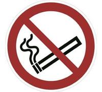 Slips Away All your Non Slip Solutions Warehouse Floor Graphic Marker Safety Signs -High Visibility - Strong Self Adhesive P002 No smoking