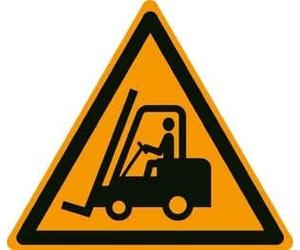 Slips Away All your Non Slip Solutions Warehouse Floor Graphic Marker Safety Signs -High Visibility - Strong Self Adhesive W014 Forklift