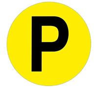 Slips Away All your Non Slip Solutions Warehouse Letter Adhesive 190mm Floor Identification Markers P