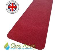 Slips Away Anti Slip Tread Cleats Pre Cut Tiles 150mm X 610mm Red 1 Pack