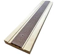 Slips Away BUNDLE VALUE PACK Non Slip Decking Strips GRP Heavy Duty Pro Grade 50mm - BROWN (1, 1200mm x 50mm)