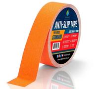 Slips Away Conformable Non Slip Tape - Aluminium Foil Backing For Irregular Surfaces 50mm X 18.3M Orange