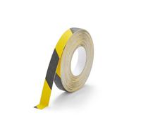 Slips Away Course Grade Hazard Yellow Black Anti Slip Tape Roll 25mm X 18.3M