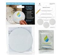 Slips Away Non Slip Bath & Shower Stickers 20X Large Clear Discs
