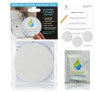 Slips Away Non Slip Bath & Shower Stickers 20X Large White Discs