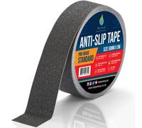 Slips Away Short Length Anti Slip Tape Rolls, 5 Metres Non-Slip Safety Tape 50mm X 5M Black