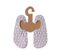 Slipstop Children's beach shoes, non-slip bathing shoes, girls, unisex, sun protection factor 50+, Clara Dusky Pink with Flowers, 4.5/6 UK Child