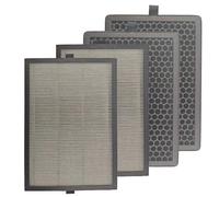 Slirceods （4Pack) JF260 Filter Compatible with jafanda JF260 and AP1273 Air Purifiers,H13 HEPA Filter,Honeycomb High iodine Value Activated Carbon Filter,for smoke,pollen,dust