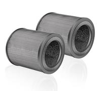 Slirceods Air Filter Compatible with Coway Airmega 50 Air Purifier Replacement Filters, H13 Filter, Activated Carbon Filter, 2-Pack