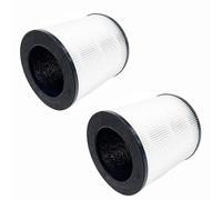 Slirceods Replacement True HEPA Filter Compatible with Hisense KJ120 For Roto Air Purifier APF-C9,H13 4-Stage Filtration High-efficiency Activated carbon 2-IN-1 Air Clean (2-Pack)