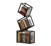 Slish 3-Tier Metal Open Cube Design for Home Office & Living Room - Modern Sto Solut for Creative Spaces and Ele