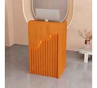 Slish 60cm Recept Desk Modern Office & Retail Table Design for Customer Service & Chic Fur Solut for Professal Use