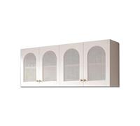 Slish Black Wall Cabinet - Double-Door Rattan Sto for Bathroom, Kitchen & Living Room - Space-Saving Over-The-Toilet Solut - 60 x 35 x 60 cm