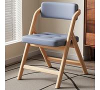 Slish Foldable Dining Chairs with Padded Backrest & Seat Space-Saving Wooden Accent Chairs for Kitchen Office & Living Room table & Versatile Seating Solut