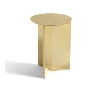 Slit Coffee Table Round Ø35 Brass