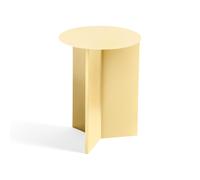 Slit Coffee Table Round Ø35 Light Yellow