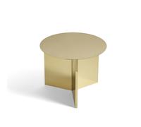 Slit Coffee Table Round Ø45 Brass