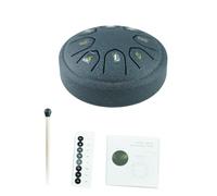 Slit Drums Steel Tongue Drum 4.5Inch 8 Tone C Keys Handpan With Drumsticks Set Percussion Instrument For Music Steel Tongue