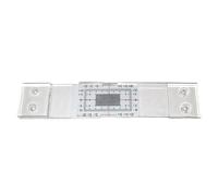 Slit Monitoring Documentation - Measuring Instrument for Corner Gaps - Transparent Analog Device for Vertical Measurement Masonry Seismic Reinforcements Construction Inspection Ma