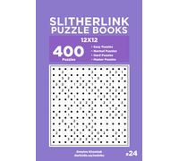 Slitherlink Puzzle Books - 400 Easy to Master Puzzles 12x12 (Volume 24)