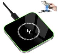 slitinto Wireless Charger, 15W Max Wireless Charging Pad for iPhone 16/15/14/13/12/11 Max/XS/8, Fast Charging Station Compatible with Samsung Galaxy S25/S24/S23/S22/S20, AirPods Pro(No AC Adapter)