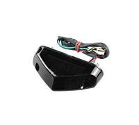 SLJLAORY Motorcycle brake tail light Motorbike LED Tail License Light 12V Rear Brake For Pit For Dirt For Bike For ATV For Chopper For Scooter Number Plate Taillight