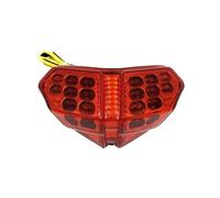 SLJLAORY motorcycle brake tail light Motorcycle LED Taillight for 848 2008-14 1098 1198 2007-13 Brake Turn Signals Integrated Rear Tail Light Blinker