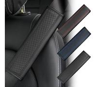 SLjlppaa 2 Pieces Car Seat Belt Pads, for Alfa Romeo Junior Ibrida Q4 2025 Breathable and Skin-Friendly Car Seat Belt Cover for Head and Neck Support Seat Accessories,C