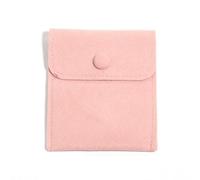 SLJYM 1pc 8x10mm Velvet Jewelry Bag Anti Oxidation Buckle Cloth Bag Ring Necklace Bracelet Jewelry Storage Bag Accessories