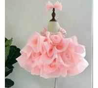 SLJYM banquet baby girl birthday party dress formal first year flower boy wedding fluffy princess dress