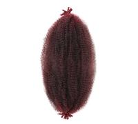 SLJYM Braiding Crochet Hair Synthetic Pre-Separated Springy Twist Hair For Butterfly Locs Braids
