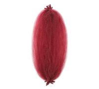 SLJYM Braiding Crochet Hair Synthetic Pre-Separated Springy Twist Hair For Butterfly Locs Braids