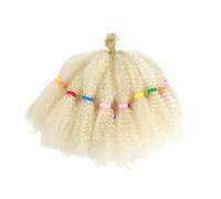 SLJYM Braiding Spring Twist Crochet Hair Bulk Extensions Faux Locs Natural Black Ombre synthetic Braids Women