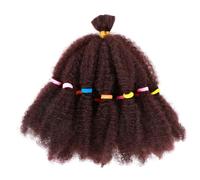 SLJYM Braiding Spring Twist Crochet Hair Bulk Extensions Faux Locs Natural Black Ombre synthetic Braids Women