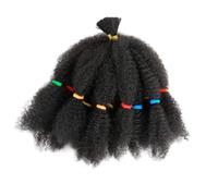 SLJYM Braiding Spring Twist Crochet Hair Bulk Extensions Faux Locs Natural Black Ombre synthetic Braids Women