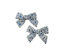 SLJYM Floral checkered pattern Girls Headband Fashion Hairband Colorful Elegant Hairbow Hair Elegant Headband bow clip