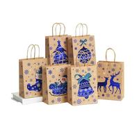 SLJYM Happy Celebrating Tote Bags, Eco-friendly paper, for packing snack cookies party supplies, 10/24pcs