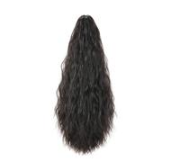 SLJYM High Ponytail Extension Synthetic,Claw LongWavy Jaw Clip in Fake Pony Tails Fake Hair Soft Hairpiece Women Girls