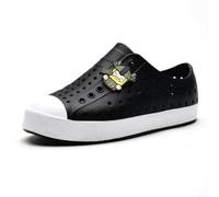 SLJYM Kids Cave Shoes Summer Sandals Boy Girl Garden Clog Slip on Sports Sandals Unisex Lightweight Outdoor Beach Water Shoes Black