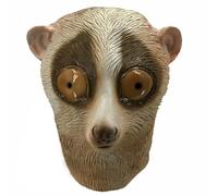 SLJYM Latex Realistic Animal Dolphin Seal Otter Alligator Beaver Fish Fancy Dress Mask