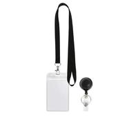 SLJYM Name Card Holder Keychain Nurse Badges Set Lanyard ID Card Holder Neck Straps Nurse Business Card Holde Key Holder
