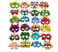 SLJYM Party Mask Dinosaur Mask Super Tyrannosaurus Rex Stegosaurus Mask Kids Boys Girls Costume Masquerade Eye Mask Cosplay